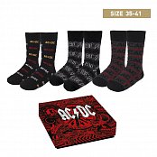 ACDC Socken 3er-Pack High Voltage 35-41