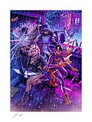 DC Comics Kunstdruck Birds of Prey by John Keaveney 46 x 61 cm - ungerahmt