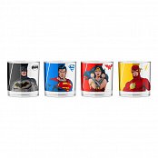 DC Comics Schnapsgläser 4er-Pack