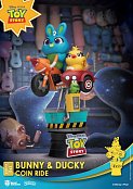 Disney Coin Ride Series D-Stage PVC Diorama Bunny & Ducky 16 cm
