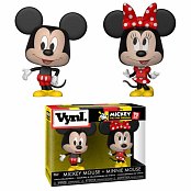Disney VYNL Vinyl Figuren Doppelpack Mickey Mouse & Minnie Mouse 10 cm