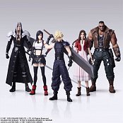 Final Fantasy VII Remake Trading Arts Figuren 5er Pack 10 cm