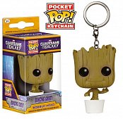 Guardians of the Galaxy Pocket POP! Vinyl Schlüsselanhänger Dancing Groot 4 cm