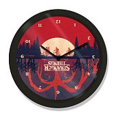 Stranger Things Wanduhr Upside Down