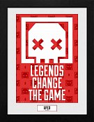 Apex Legends Collector Print Poster im Rahmen Legends Change The Game