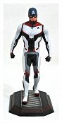Avengers Endgame Marvel Movie Gallery PVC Statue Team Suit Captain America Exclusive 23 cm --- BESCHAEDIGTE VERPACKUNG