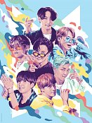 BTS Kunstdruck Dynamite 46 x 61 cm - ungerahmt