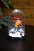 Crash Bandicoot Bell Jar Lampe Crash Bandicoot 20 cm