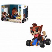 Crash Team Racing POP! Rides Vinyl Figur Crash Bandicoot 15 cm