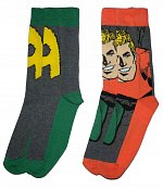 DC Comics Herren Socken Doppelpack Aquaman