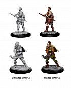 D&D Nolzur\'s Marvelous Miniatures Miniaturen unbemalt Female Human Ranger Umkarton (6)