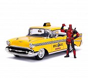 Deadpool Diecast Modell 1/24 Taxi mit Deadpool Figur