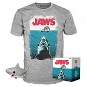 Der weiße Hai POP! & Tee Vinyl Figur & T-Shirt Set Night Swim