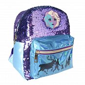 Die Eiskönigin - Völlig unverfroren 2 Casual Fashion Pailletten Rucksack Elsa 21 x 26 x 10 cm