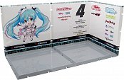 Dioramansion 150 Zubehör-Set für Nendoroid und Figma Actionfiguren Racing Miku 2019 (Pit E)