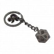 Dungeons & Dragons Metall Schlüsselanhänger D20