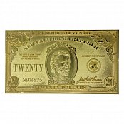 Fallout: New Vegas Replik New California Republik 20 Dollar Bill (vergoldet)