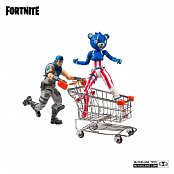Fortnite Actionfiguren Shopping Cart Pack War Paint & Fireworks Team Leader 18 cm
