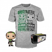 Ghostbusters POP! & Tee Vinyl Figur & T-Shirt Set Dr. Peter Venkman heo Exclusive