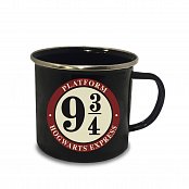 Harry Potter Emaille Tasse Gleis 9 3/4