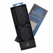 Harry Potter Krawatte & Ansteck-Pin Deluxe Box Deatlhy Hallows