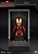 Iron Man 3 Mini Egg Attack Actionfigur Hall of Armor Iron Man Mark III 8 cm