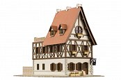 Is the order a rabbit?? Anitecture Paper Model Kit 1/150 Rabbit House 9 cm
