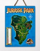 Jurassic Park WoodArts 3D Holzdruck Isla Nublar 30 x 40 cm