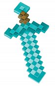 Minecraft Kunststoff-Replik Diamant-Schwert 51 cm