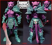 Mythic Legions: Wasteland Actionfigur Purrrplor 15 cm
