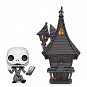 Nightmare before Christmas POP! Town Vinyl Figur Jack & Jack\'s House 9 cm