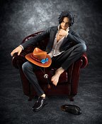 One Piece Excellent Model P.O.P S.O.C PVC Statue 1/8 Portgas D. Ace 14 cm
