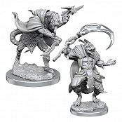 Pathfinder Battles Deep Cuts Miniaturen unbemalt 2er-Packs Serpentfolk Umkarton (2)