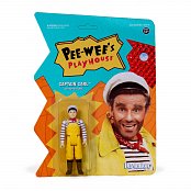 Pee-wee\'s Playhouse ReAction Actionfigur Captain Carl 10 cm