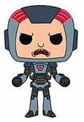 Rick and Morty POP! Animation Vinyl Figur Purge Suit Morty 9 cm