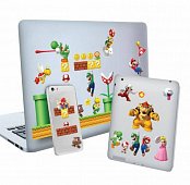 Super Mario Vinyl Sticker Set Level