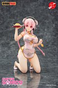 Super Sonico PVC Statue 1/7 Super Sonico Mandarin Dress Ver. 18 cm