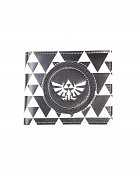 The Legend of Zelda Geldbeutel Triforce Black & White