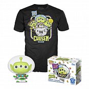 Toy Story POP! & Tee Vinyl Figur & T-Shirt Set Alien As Buzz