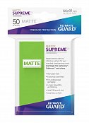Ultimate Guard Supreme UX Sleeves Standardgröße Matt Hellgrün (50)