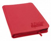 Ultimate Guard Zipfolio 320 - 16-Pocket XenoSkin Rot