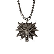 Witcher III Wild Hunt Medaillon mit Kette Wolf