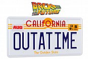 Zurück in die Zukunft Replik 1/1 ´Outatime´ DeLorean Nummernschild