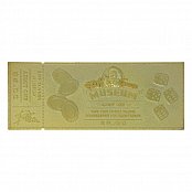 Zurück in die Zukunft Replik Gyrosphere Collectible Ticket (vergoldet)