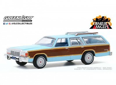 3 Engel für Charlie Diecast Modell 1/64 1979 Ford LTD Country Squire