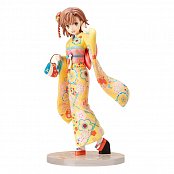 A Certain Scientific Railgun T PVC Statue 1/7 Mikoto Misaka Furisode Version 24 cm