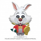 Alice im Wunderland POP! Disney Vinyl Figur White Rabbit w/Watch 9 cm