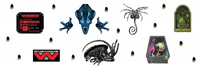 Alien Wand-Sticker Set