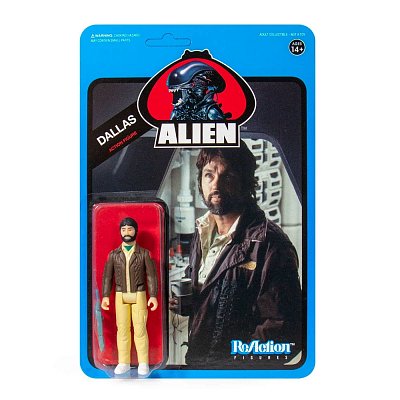 Aliens ReAction Actionfigur Wave 3 Dallas (Blue Card) 10 cm