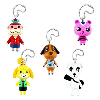 Animal Crossing Danglers Schlüsselanhänger 3 cm Mystery Capsule Display (12)